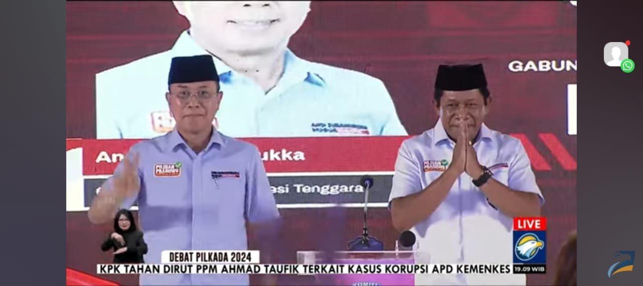 Kebenaran dan Kebaikan Jadi Prinsip Andi Sumangerukka-Hugua dalam Debat Kedua di Kolaka